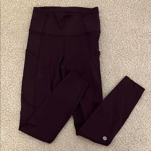 Lululemon Dark Purple Leggings
